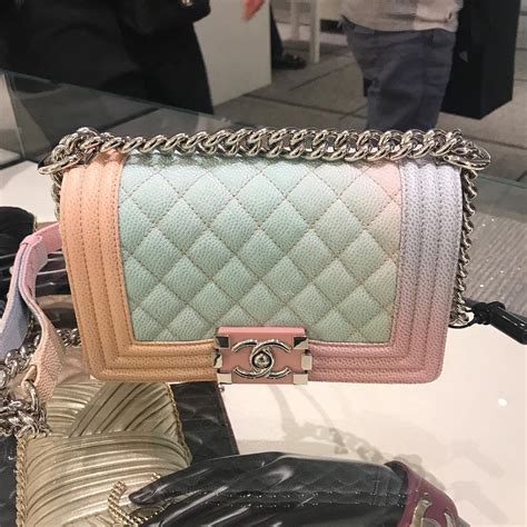 chanel le boy rainbow bag|chanel boy original.